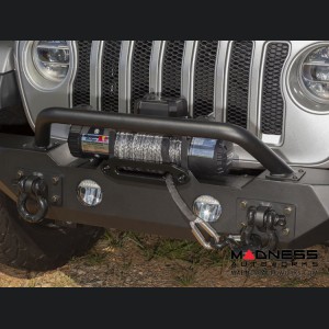 Jeep wrangler JL Spartan Front Bumper w/ Standard Ends & Overrider